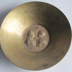 Coupelle M&eacute;daille Carl Aub&ouml;ck Autriche Franciscus Maria Theresa 1759