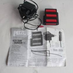 Chargeur E56 et batterie E55100 PETZL