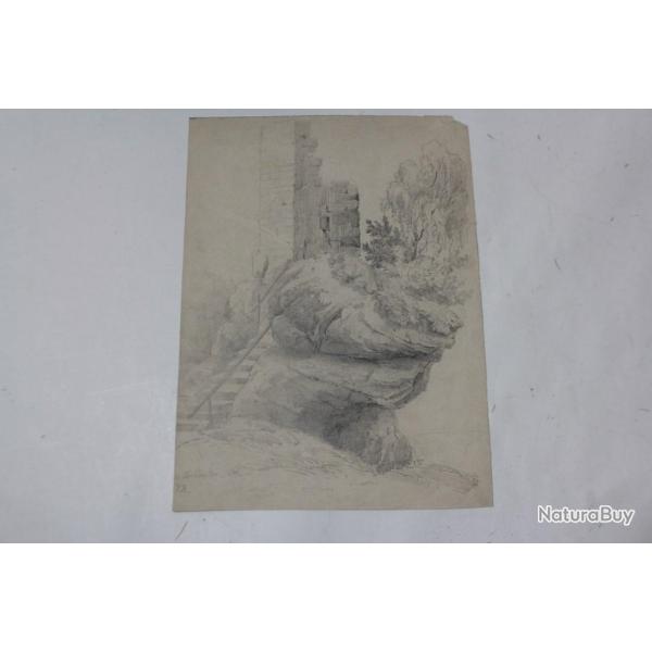 Dessin original Liechtenstein P.R. XIXe si�cle