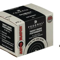 MUNITIONS FEDERAL 22lr TARGET GRADE PERFORMANCE boite de 325
