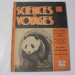 Revue Animali&egrave;re Sciences et voyage N&deg;31 Janvier 1938