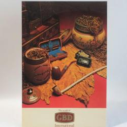 Publicit&eacute; PLV carton pr&eacute;sentoir Tabac GBD International