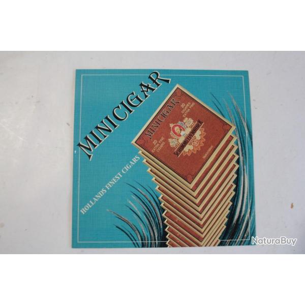 Publicit� carton Tabac Cigare Minicigar
