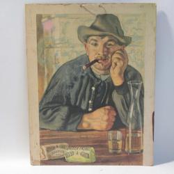 Ancienne Publicit&eacute; tabac Cigare Vautiers Fr&egrave;res Grandson Fins E.Hermes