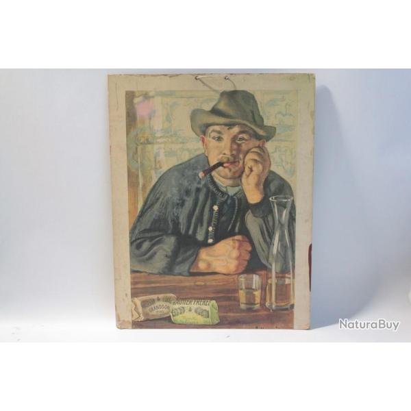 Ancienne Publicit� tabac Cigare Vautiers Fr�res Grandson Fins E.Hermes
