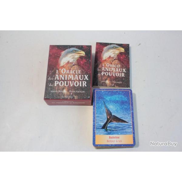 L'Oracle des animaux de pouvoir Tarot Jeanne Ruland et Murat Kara�ay