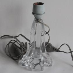 DAUM Pied de lampe cristal