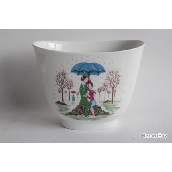 PEYNET Raymond Vase Porcelaine de Rosenthal