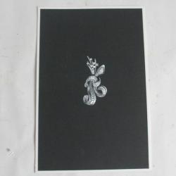 Ancien dessin original bijoux