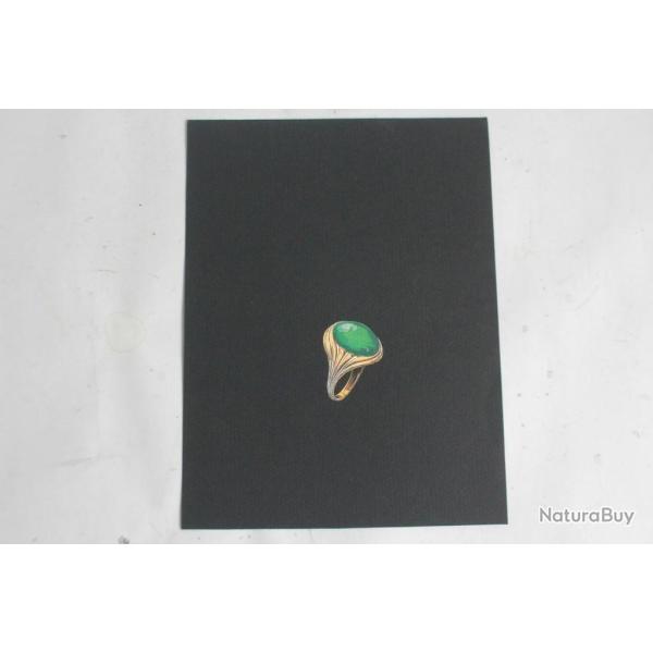 Ancien dessin original Bague bijoux