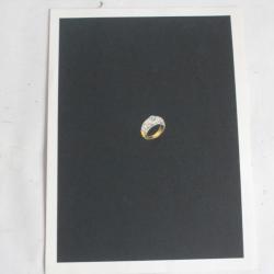 Ancien dessin original Bague bijoux