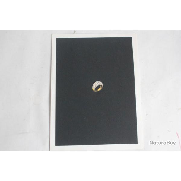 Ancien dessin original Bague bijoux
