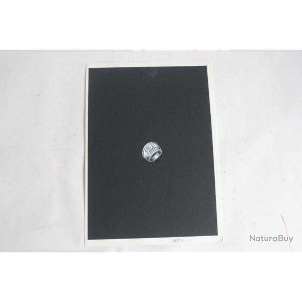 Ancien dessin original Bague bijoux