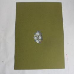 Ancien dessin original bijoux