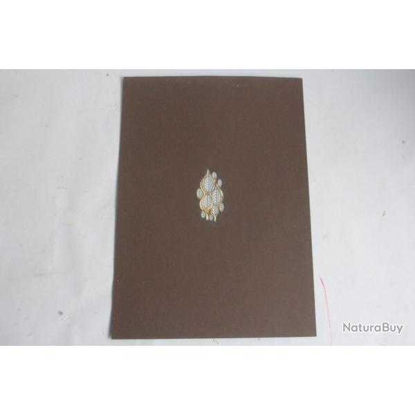 Ancien dessin original bijoux