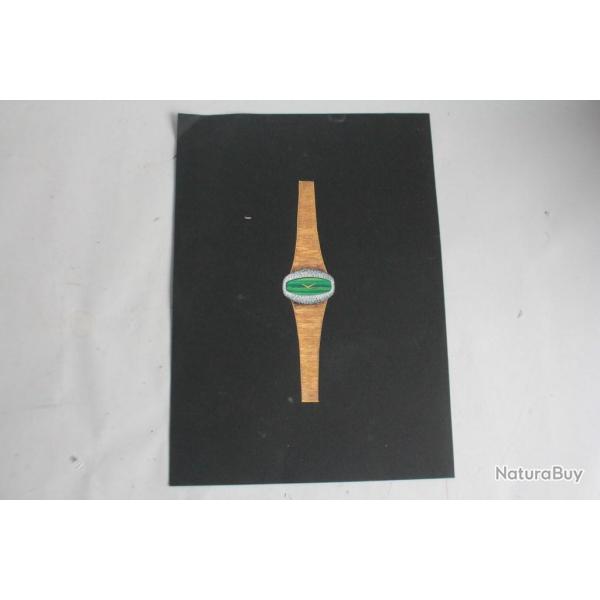 Ancien dessin original Montre
