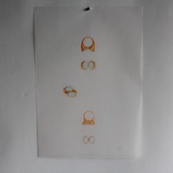 Ancien dessin original bijoux