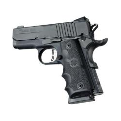 POIGNEE HOGUE COLT OFFICER MODEL & DUPLICATE FRAME