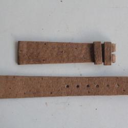 Bracelet montre Universal Gen&egrave;ve marron 17 mm