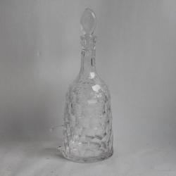 Carafe cristal taill&eacute; facettes style Edouardien