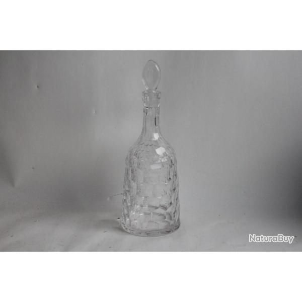 Carafe cristal taill� facettes style Edouardien