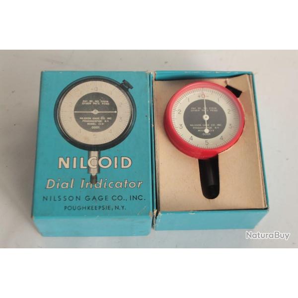 Comparateur de pr�cision m�canique Nilco�d Nilsson Gage Co.