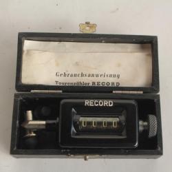 Ancien compte tour m&eacute;canique Record