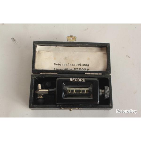 Ancien compte tour m�canique Record