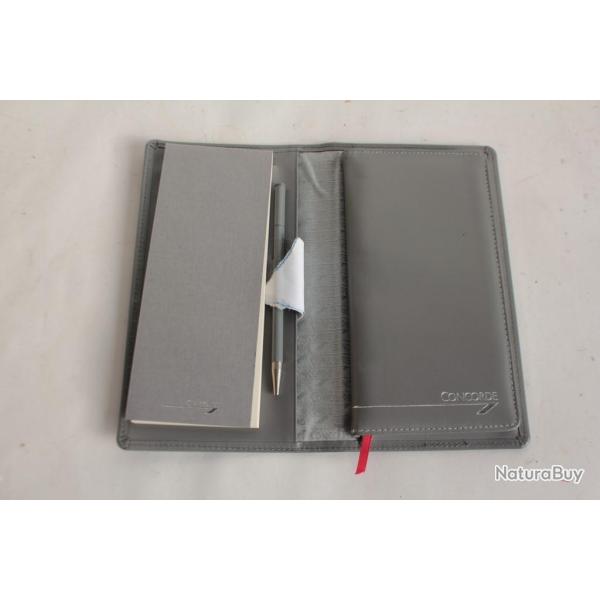 Agenda bloc-notes Stylo Concorde avion