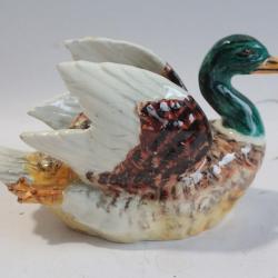 Jardini&egrave;re Canard barbotine Jean Massier Vallauris