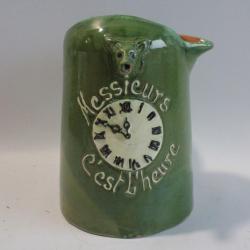 Pichet absinthe Messieurs c'est l'heure