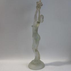 Sculpture verre Femme nue aux raisins Seguso Murano