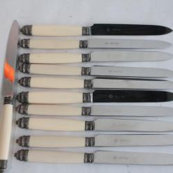 CHRISTOFLE 12 Couteaux de table