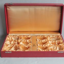 MEISSEN Coffret pour service &agrave; th&eacute; porcelaine