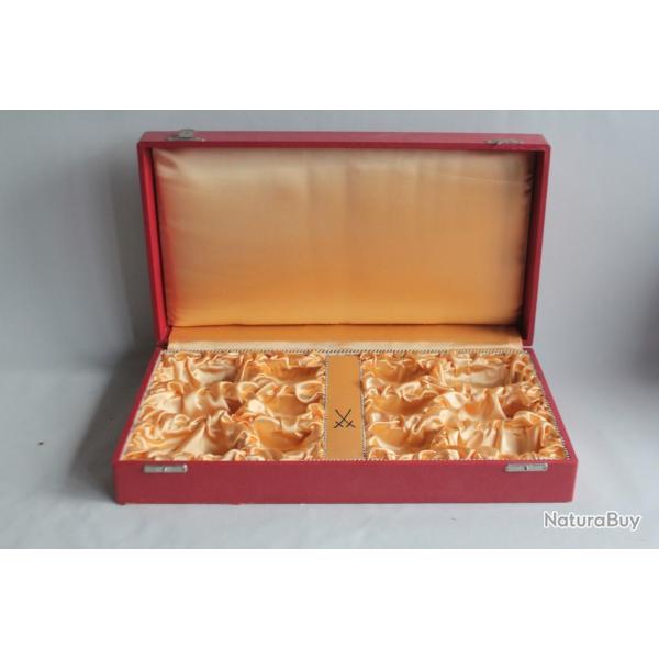MEISSEN Coffret pour service � th� porcelaine