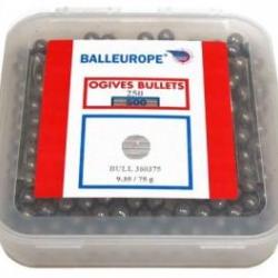 Balles poudre noire BALLEUROPE cal.36 (.375) Les 250