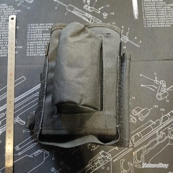 Appuie joue + porte cartouches