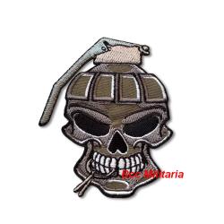 Ecusson TDM Grenade 85 x 60 mm