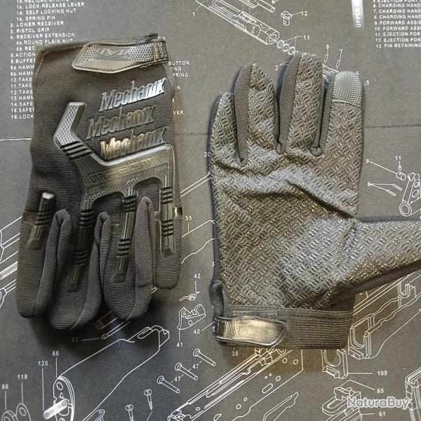 Gants mechanix taille XL noir