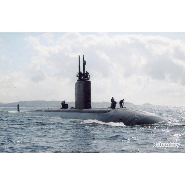 PHOTO - Marine de Guerre - SSN723 " ALBANY " Marseille Sous-Marin  -N�7004