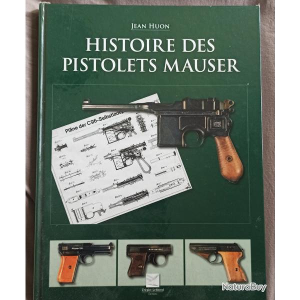 livre sur l histoire des pistolets Mauser
