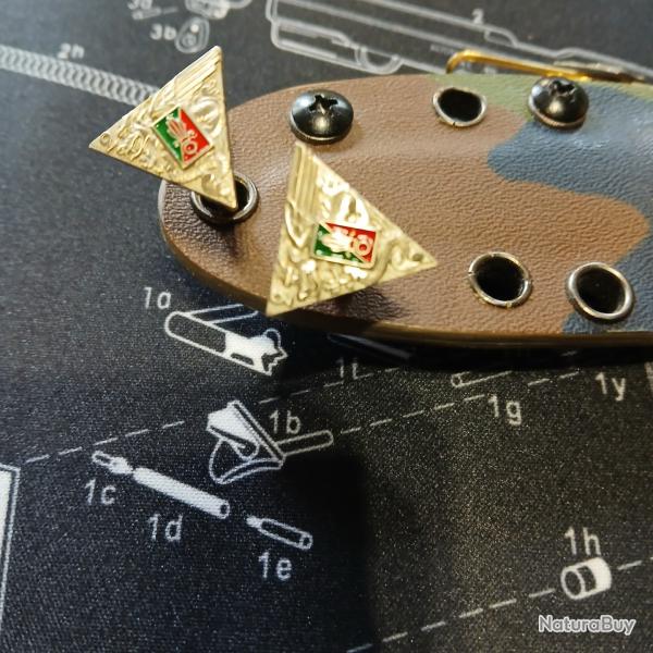 bouton de manchette 2�me REP l�gion �trang�re