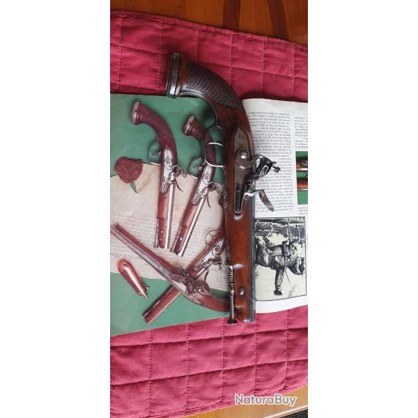 Pistolet de chevau l�gers de la maison militaire du roi