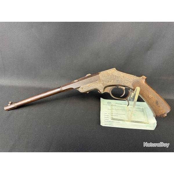 PISTOLET LANGENHAN mod�le 1893 calibre 22LR