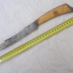 553) couteau de v&egrave;nerie 19&egrave; si&egrave;cle , couteau de chasse