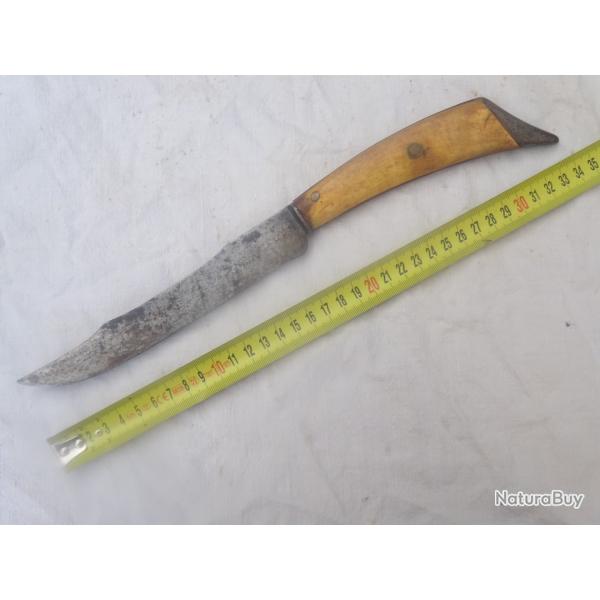 553) couteau de v�nerie 19� si�cle , couteau de chasse