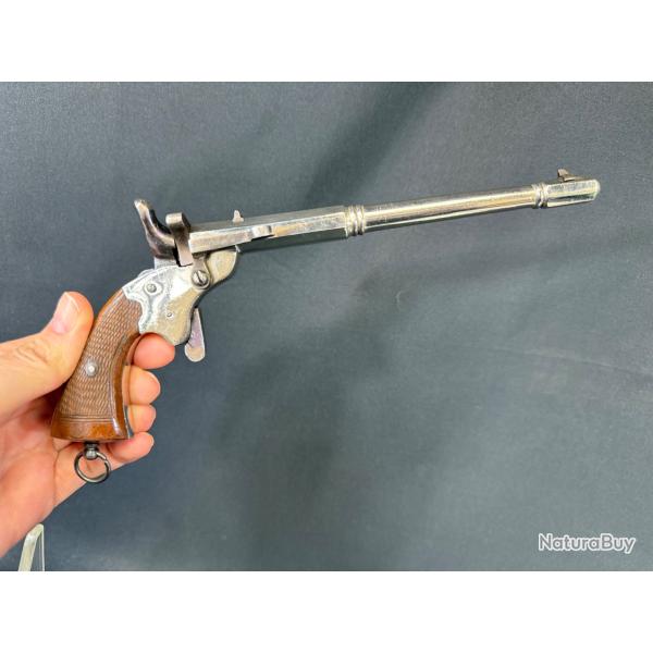 PISTOLET ALLEMAND � 1 coup Calibre 6mm flobert/22 short