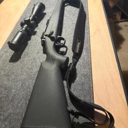 Carabine Remington Synth&eacute;tique 783 cal.243 + lunette HAWKE ENDURANCE 2.5-10x50