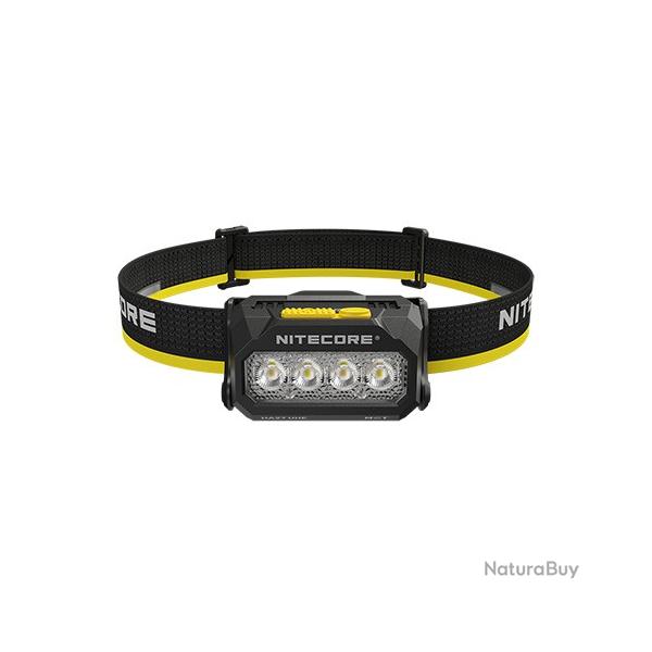 Lampe Frontale Nitecore HA27 UHE 800 Lumens - 3 temp�ratures de couleur - Triple alimentation