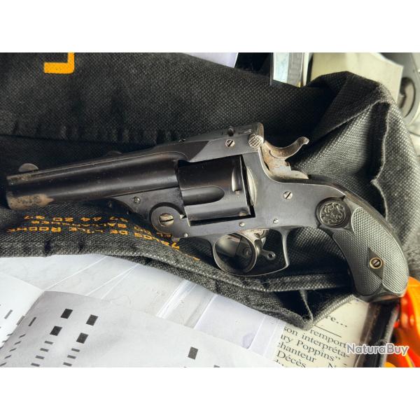 Revolver cal 380 poudre noire